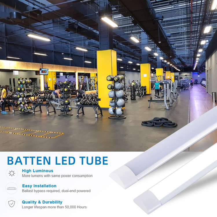 Tubo de luz de listón LED de purificación delgada de aluminio
